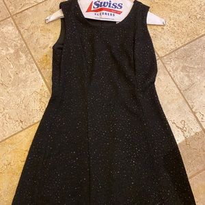 Cocktail dress with sparkle.